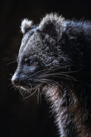 Intrigerende Binturong Close-up
