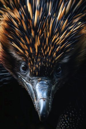 Intrigerende Blik van een Vogel
