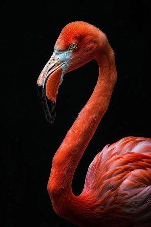 Flamingo in Focus