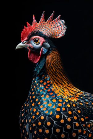 Kleurrijke Kippenpracht