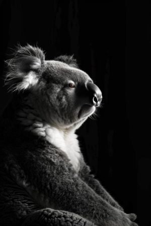Rustige Koala in het Licht