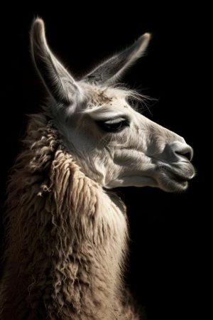 Man met de Luxe Lama