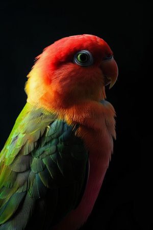 Kleurenpracht van de Papegaai