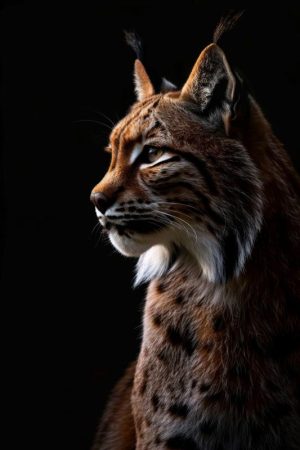 Majestueuze Lynx in het Licht