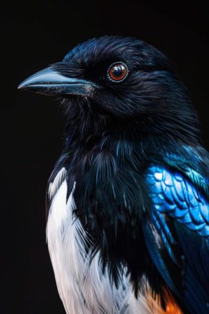 Blauwe Glim in het Donker
