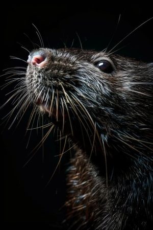 Stoere Rat Close-up