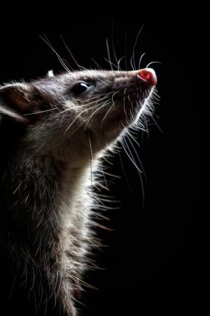 Schattige Snuiter in het Donker