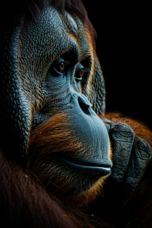 Dromende Orang-oetan