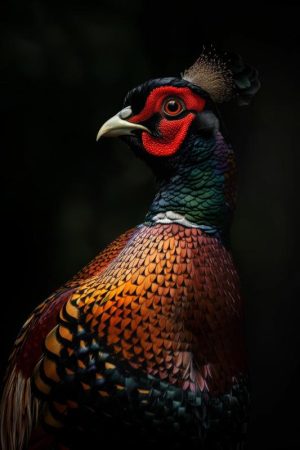 Betoverende Fazant in Kleur