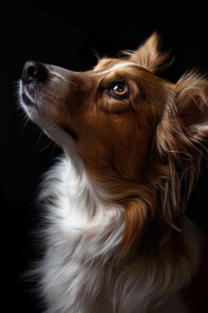 Betoverende Blik van een Hond