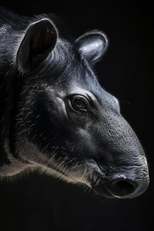 Mystiek Portret van een Tapir