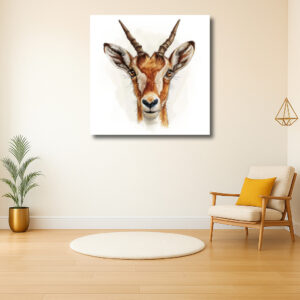 Portret van een elegante antilope