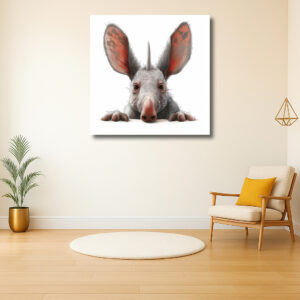 Portret van een Eenzame Dierentuin Bewoner