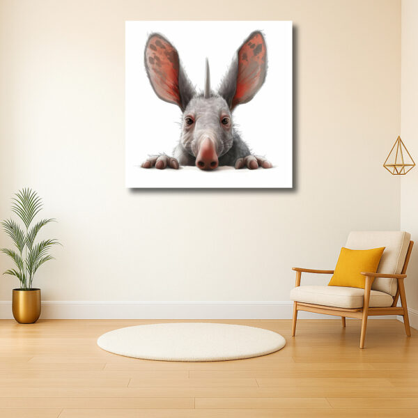 Portret van een Eenzame Dierentuin Bewoner
