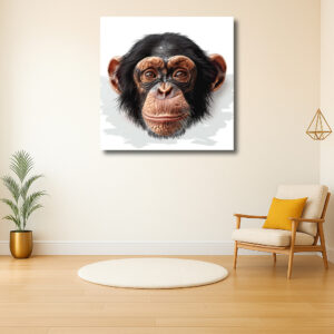 Intrigerende Blik van een Chimpansee