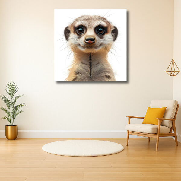 Schattige Suricata Portret