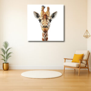 Intrigerende Blik van een Giraffe