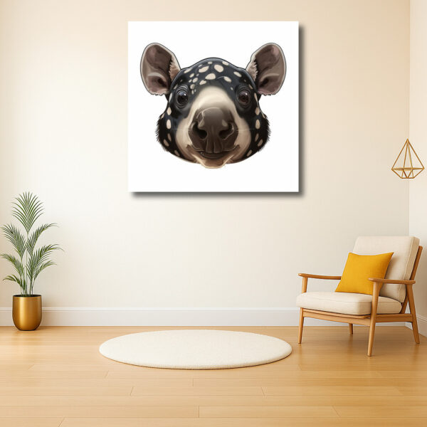 Vrolijke Tapir Portret