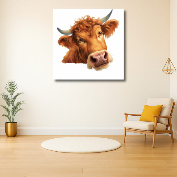 Expressieve Koeienblik