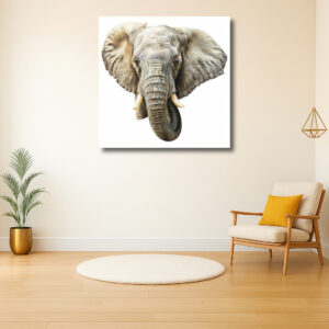 Majestueuze Olifant in Detail