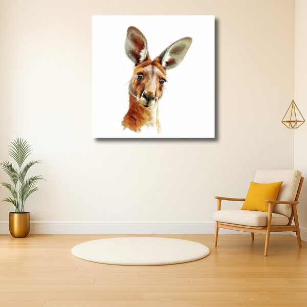 Vriendelijke Kangaroo Portret