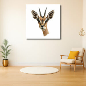 Portret van een elegante antilope