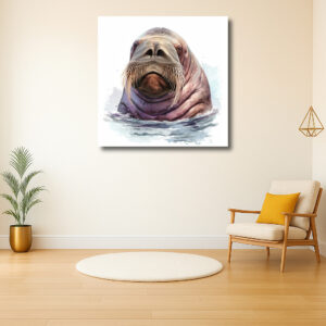 Majestueuze Walrus aan het Water