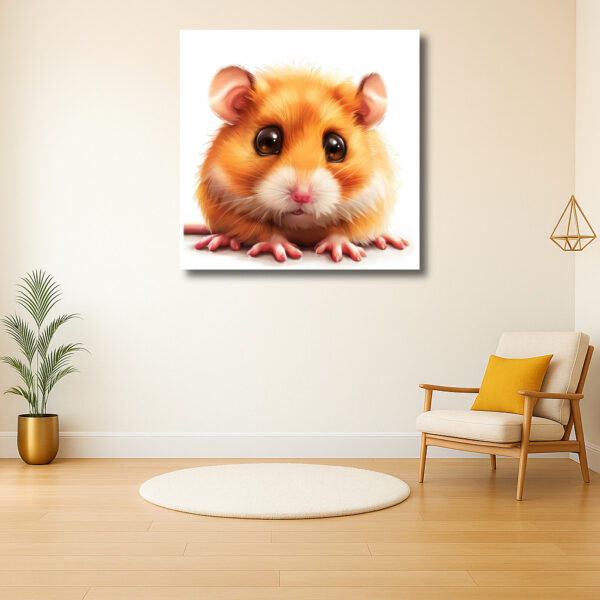 Schattige Hamster in Close-Up