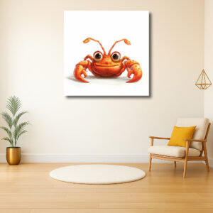 Charmante Krab met Grote Ogen
