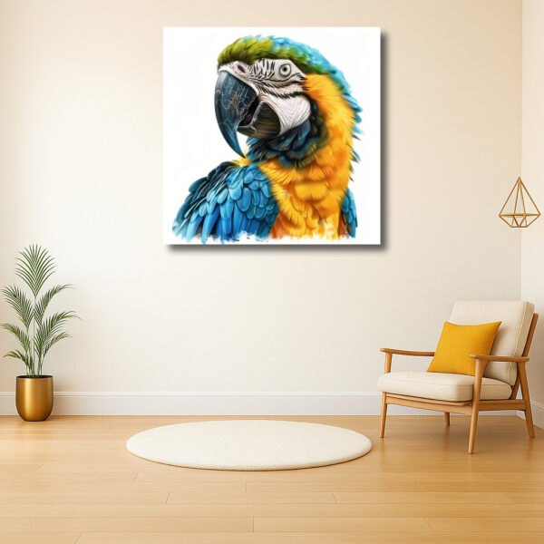 Kleurrijke Ara Portret