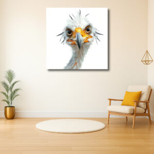 Intrigerend Portret van een Vogel