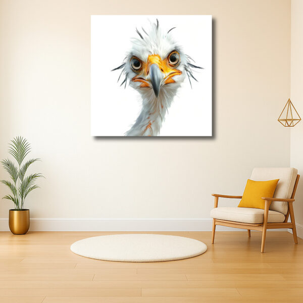 Intrigerend Portret van een Vogel