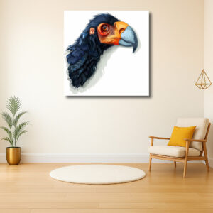 Kleurrijke Portret van een Vogel