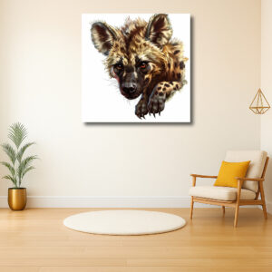 Majestueuze Inquisitieve Hyena