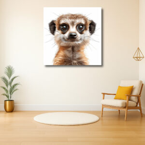 Schattige stokstaartje portret