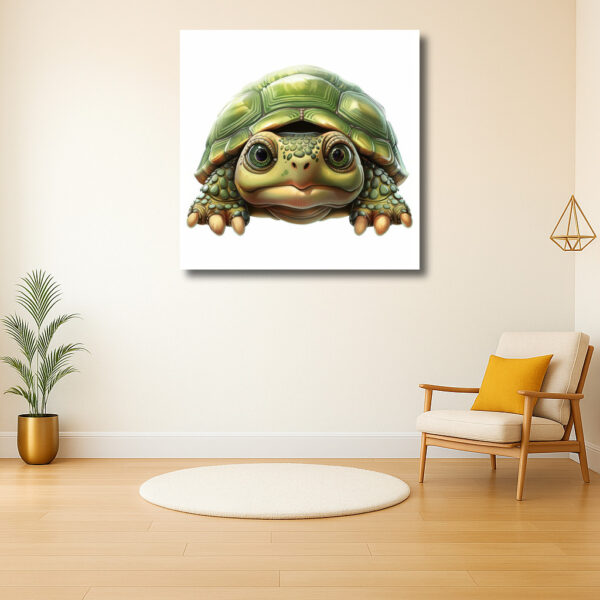 Snoezige Schildpad Glimlach