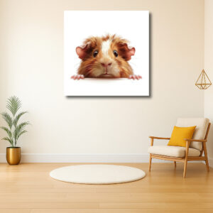Nieuwsgierig Cavia Portret