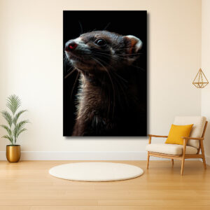 Portret van een speelse fret