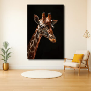 Elegante giraffe in het zonlicht