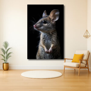Portret van een Schattige Muis