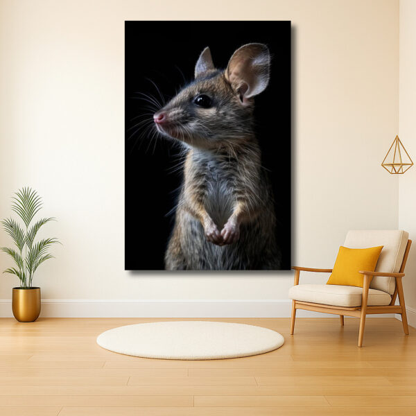 Portret van een Schattige Muis