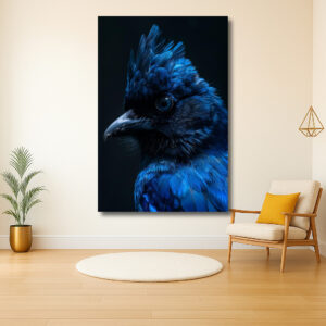 Diepe Blik van de Blauwe Vogel
