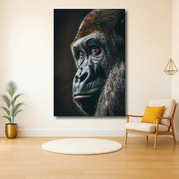 Diepe Blik van een Gorilla