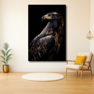 Majestueuze arend in vol ornaat