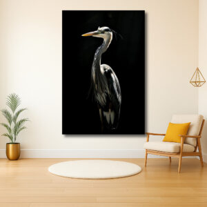 Majestueuze Blauwe Reiger in het Licht