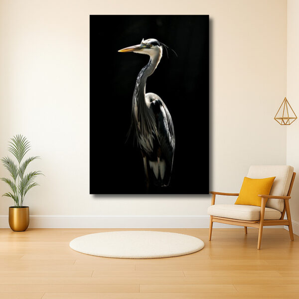 Majestueuze Blauwe Reiger in het Licht