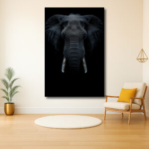 Majestueuze Olifant in het Donker