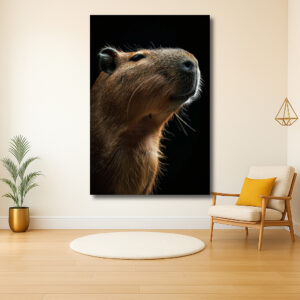 Majestueuze Capibara in het Donker