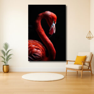 Majestueuze Flamingo in Volle Kleur