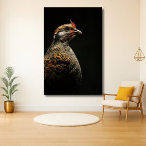 Majestueuze uitstraling van een wilde vogel